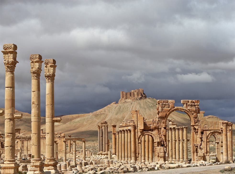 Syria’s ancient oasis city of Palmyra is being gradually destroyed by Isis