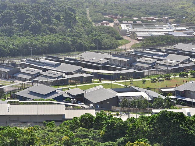 Ian Wightman is being held at Christmas Island Detention Centre (file image)