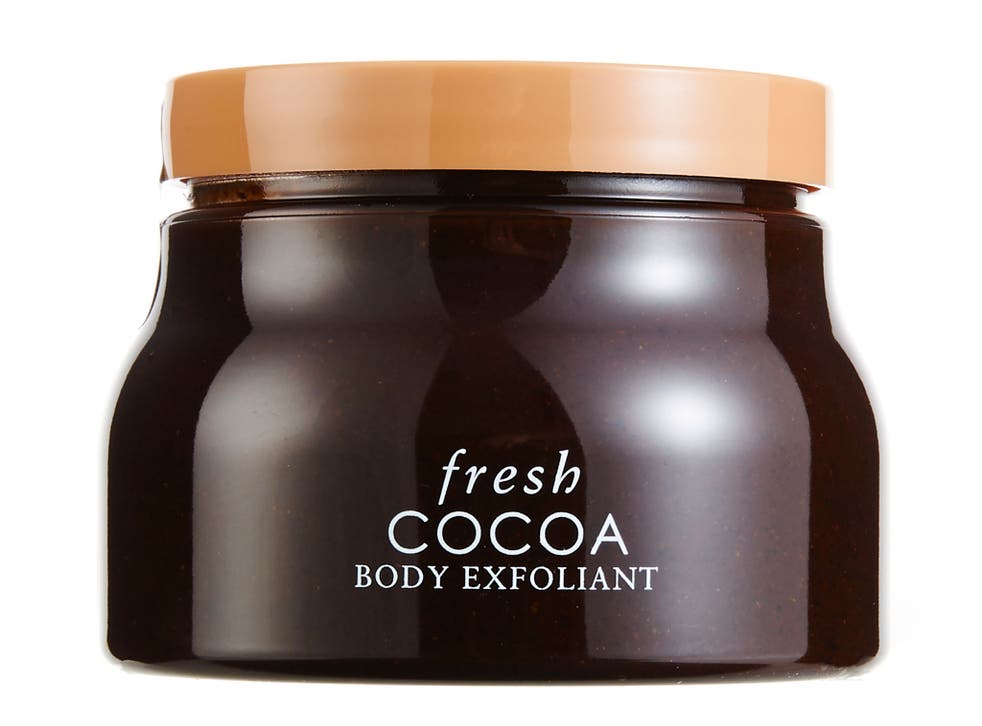 Cocoa body exfoliant  £34, fresh.co.uk