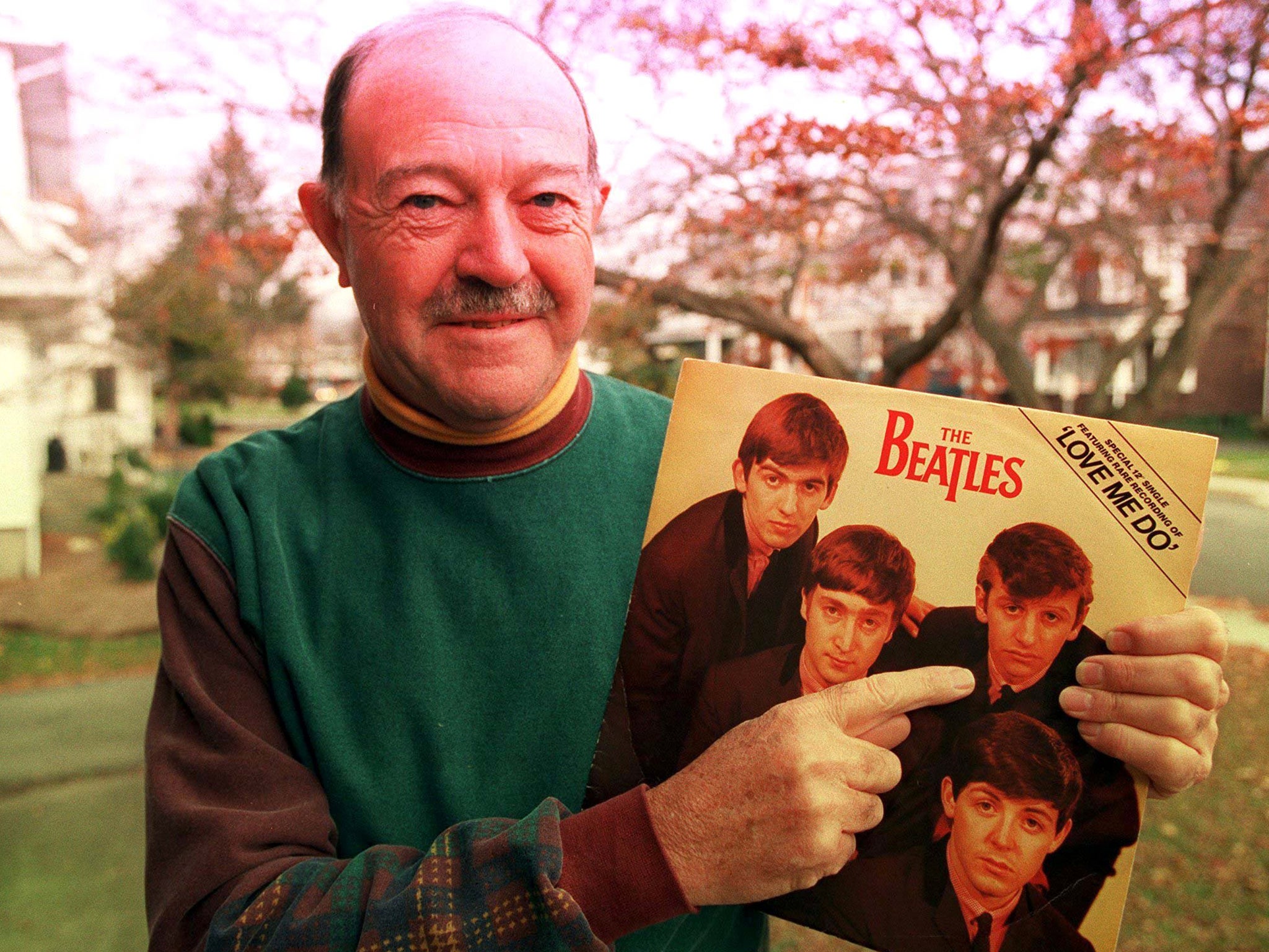 White recorded 'Love Me Do' with the Beatles