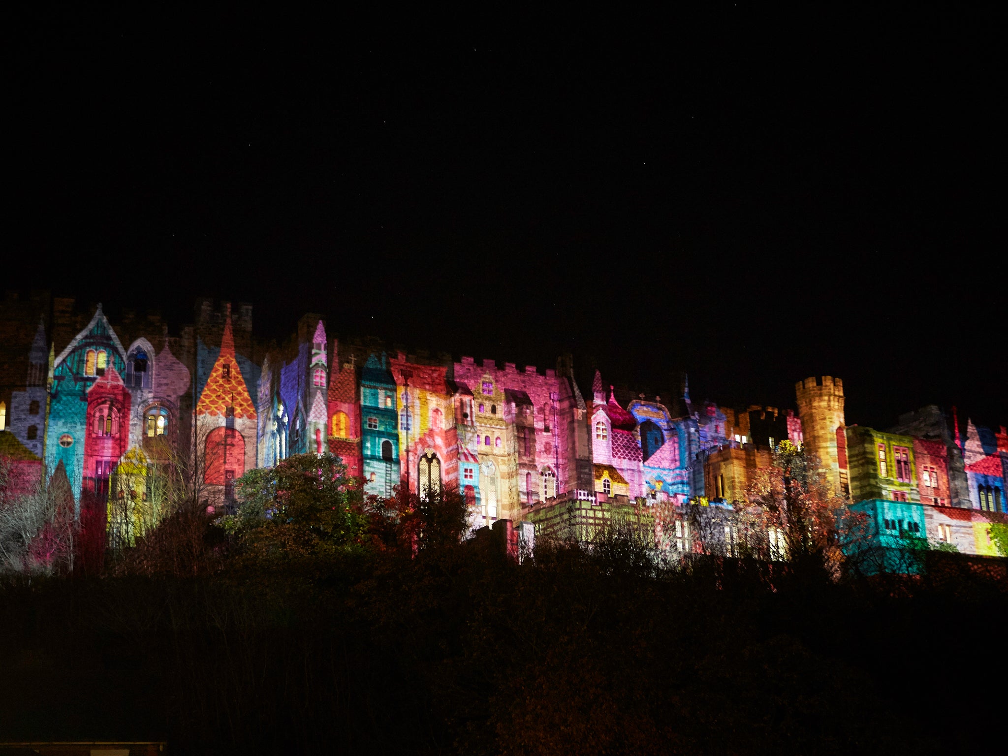 'Fool’s Paradise' from Newcastle-based studio NOVAK lights up Durham Castle