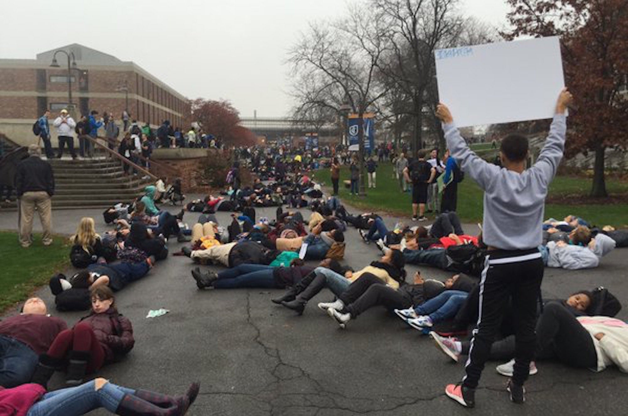 Students at Ithaca College called for President Rochon to resign