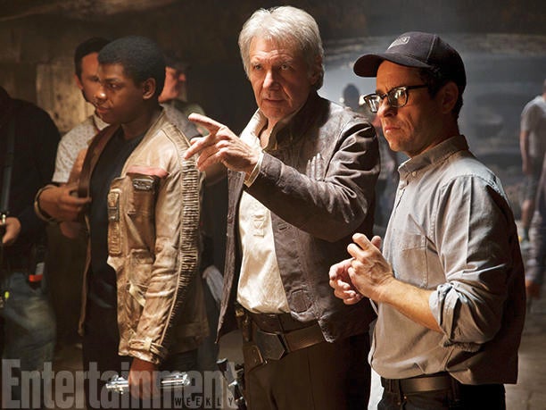 Harrison Ford with JJ Abrams