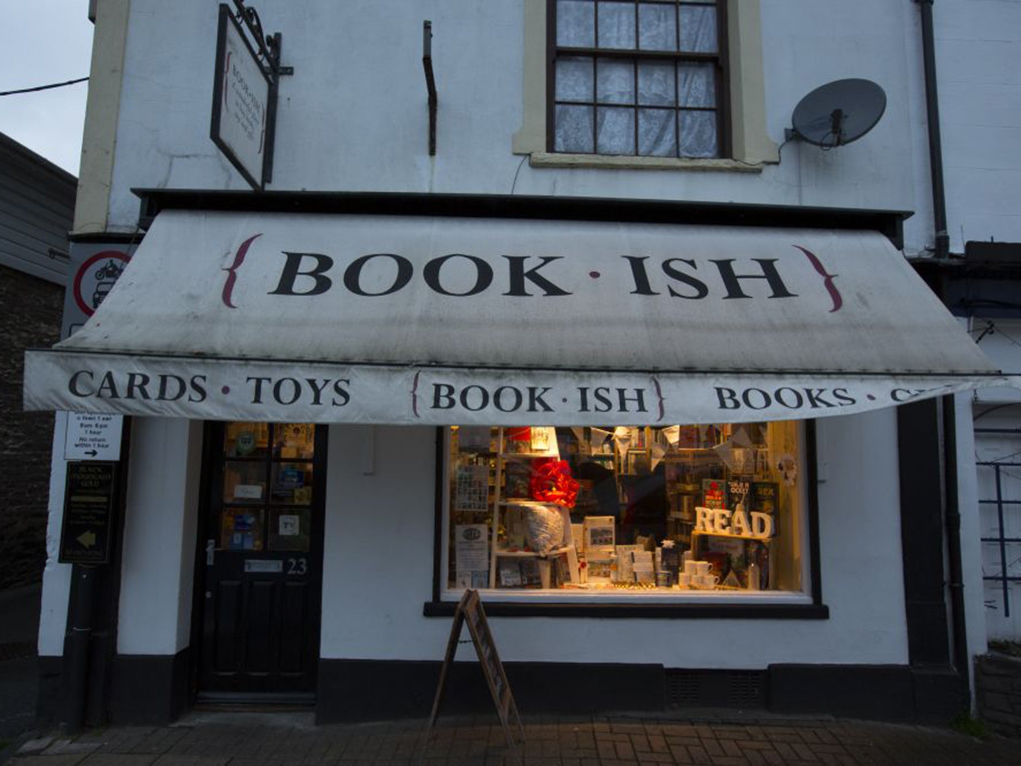 The Book-ish Bookshop is Crickhowell's answer to Amazon