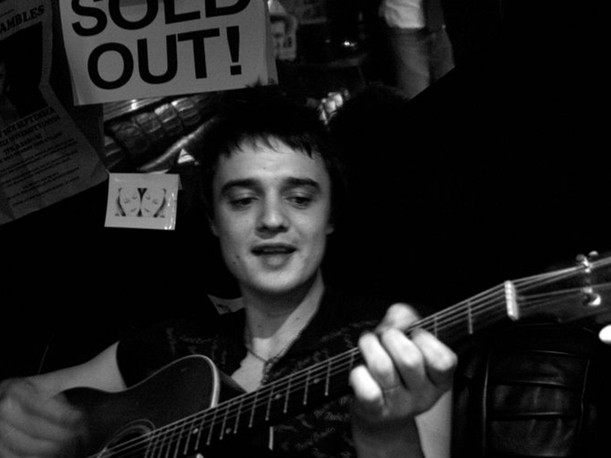 Impromptu gigs: Pete Doherty of The Libertines