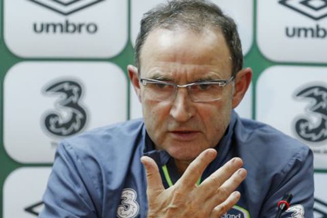 The Republic of Ireland manager, Martin O’Neill, deflected questions about picking Wes Hoolahan