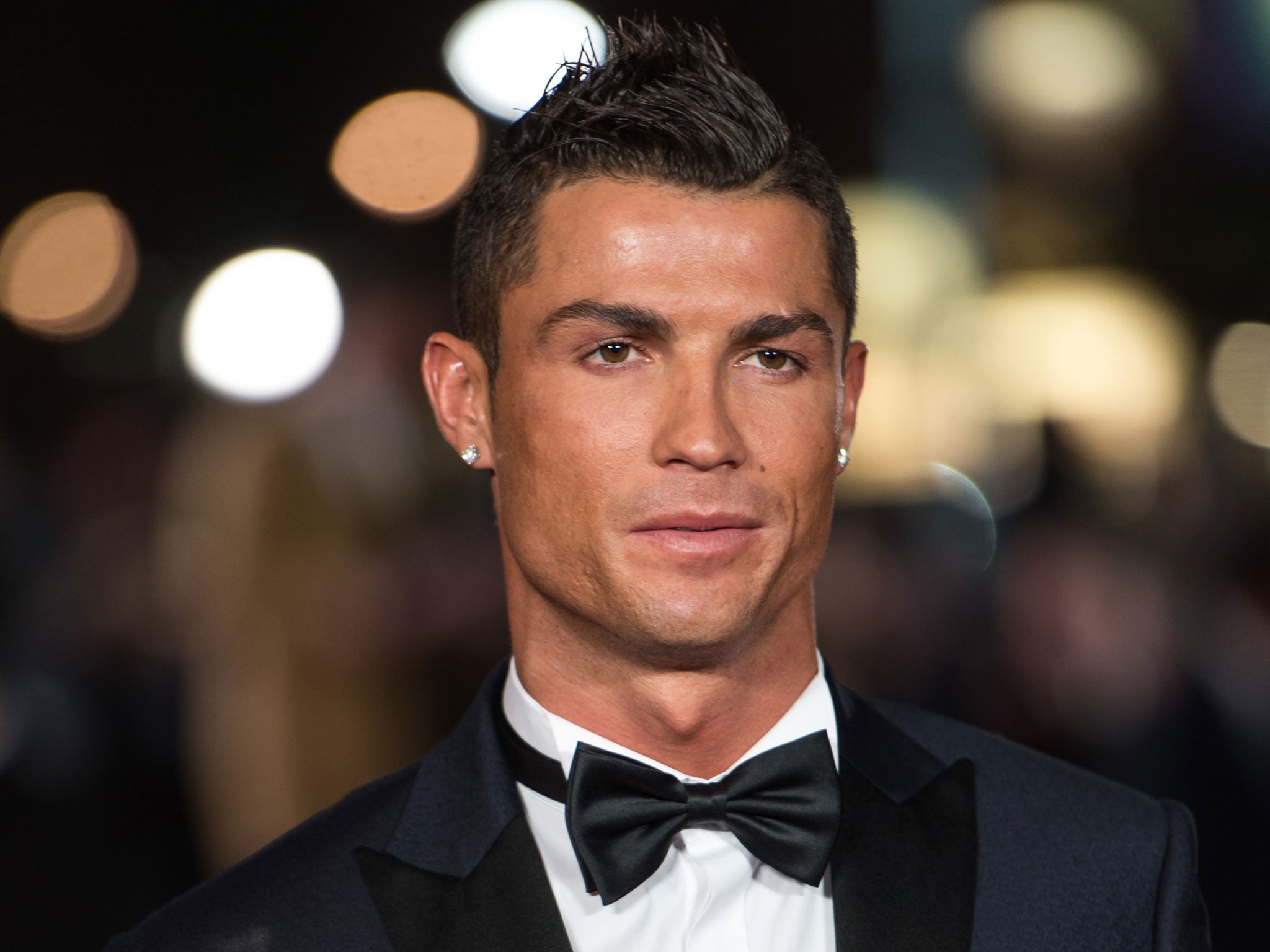 Cristiano Ronaldo at the premiere of his new film 'Ronaldo'