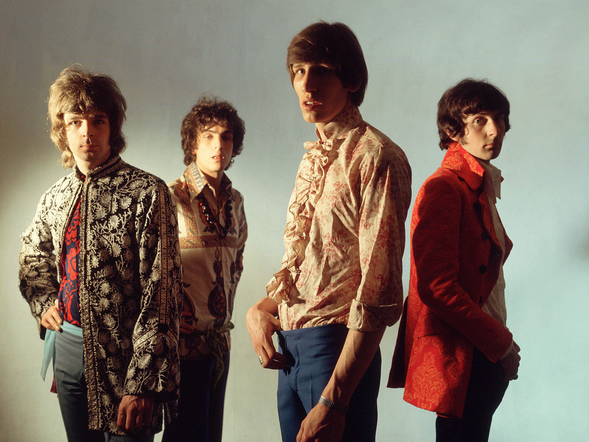 Pink Floyd - Richard Wright, Syd Barrett, Roger Waters and Nick Mason