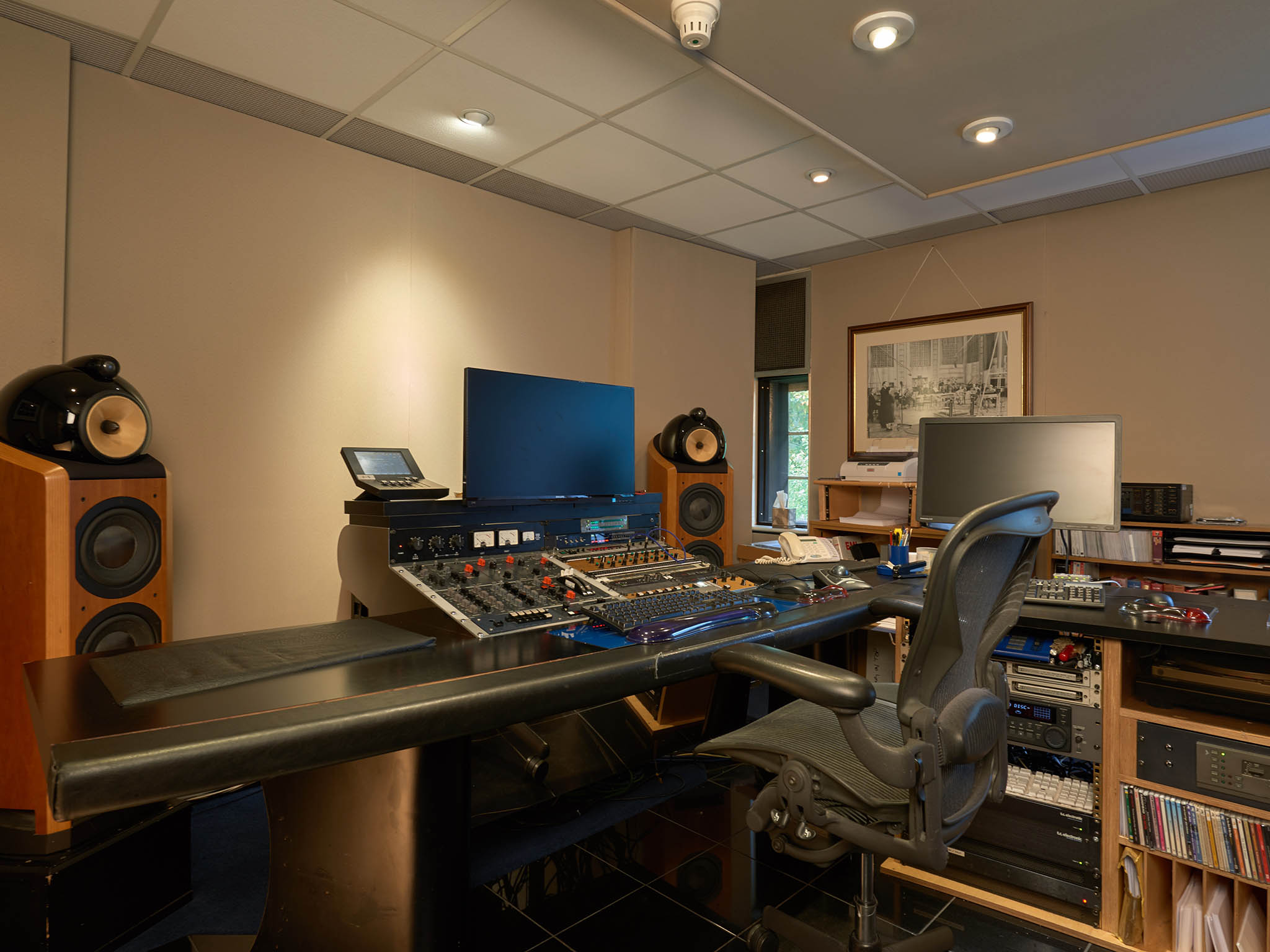The re-mastering suite