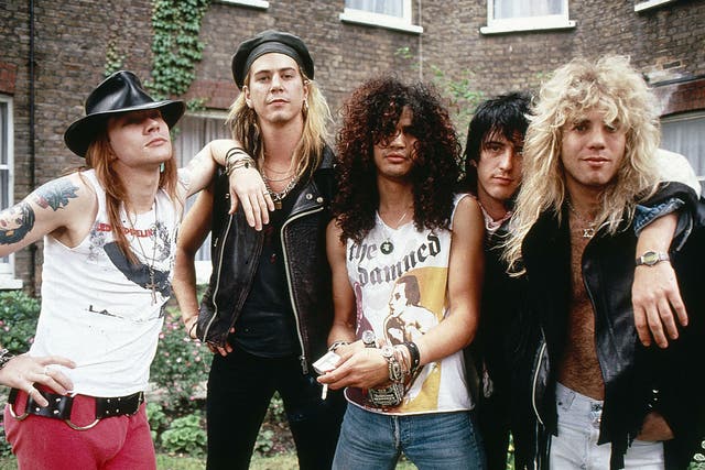 Guns N' Roses back in the glory days