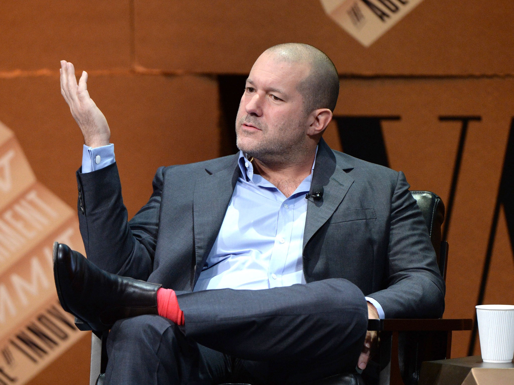 If Jobs was the conductor and the Apple staff were the orchestra, then Jony Ive (pictured) was the virtuoso pianist who made the whole thing glitter (Getty)