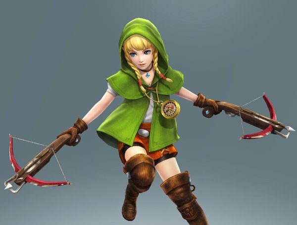 A preview image of Linkle, who will make her debut in Hyrule Warriors Legends