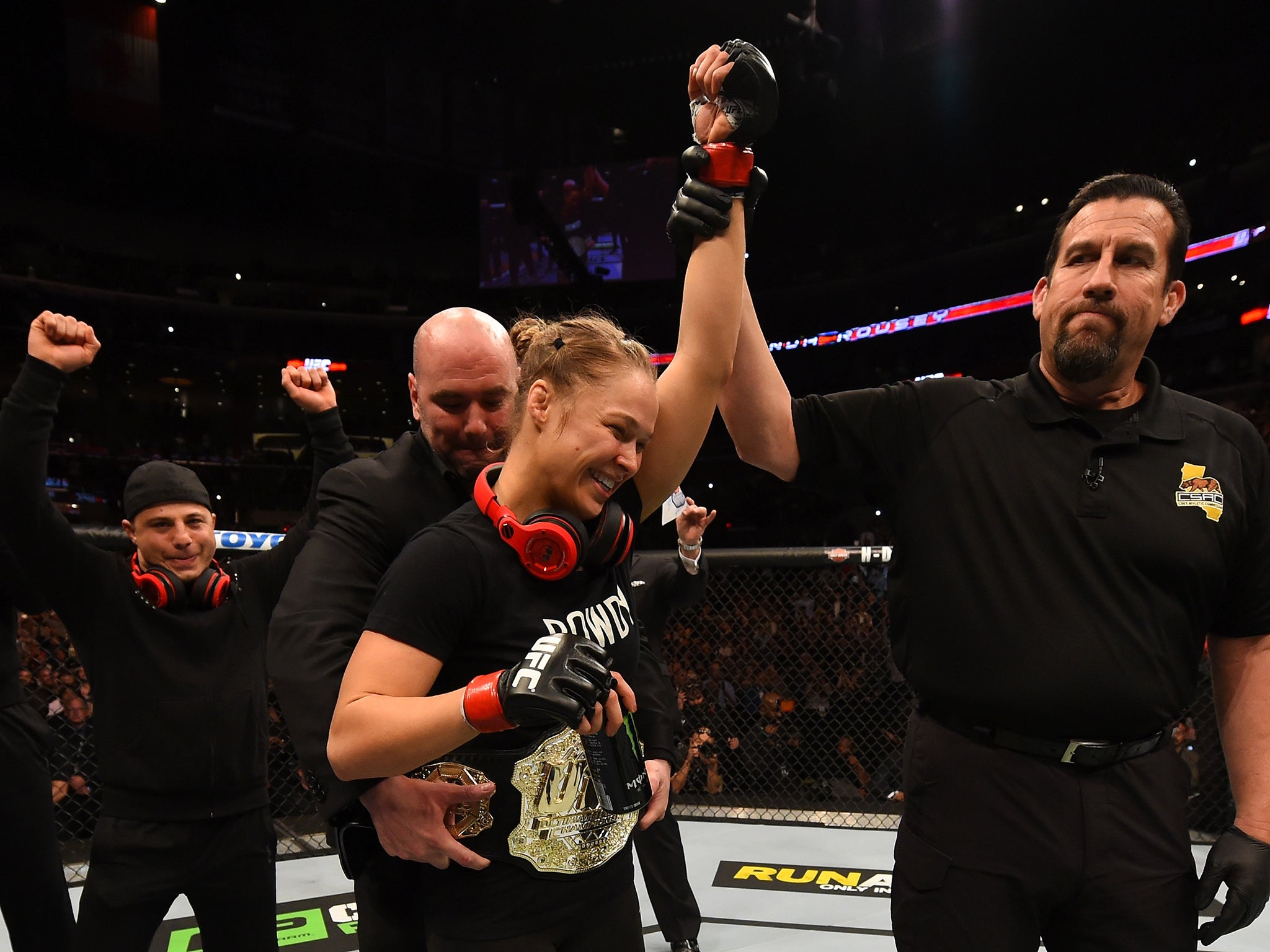 &#13;
Ronda Rousey faces what should be her toughest opponent &#13;