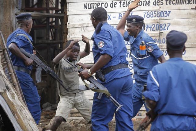 The violence in Burundi has continued to escalate since May’s presidential election, during which police officers fired at and beat anti-government protesters in the capital