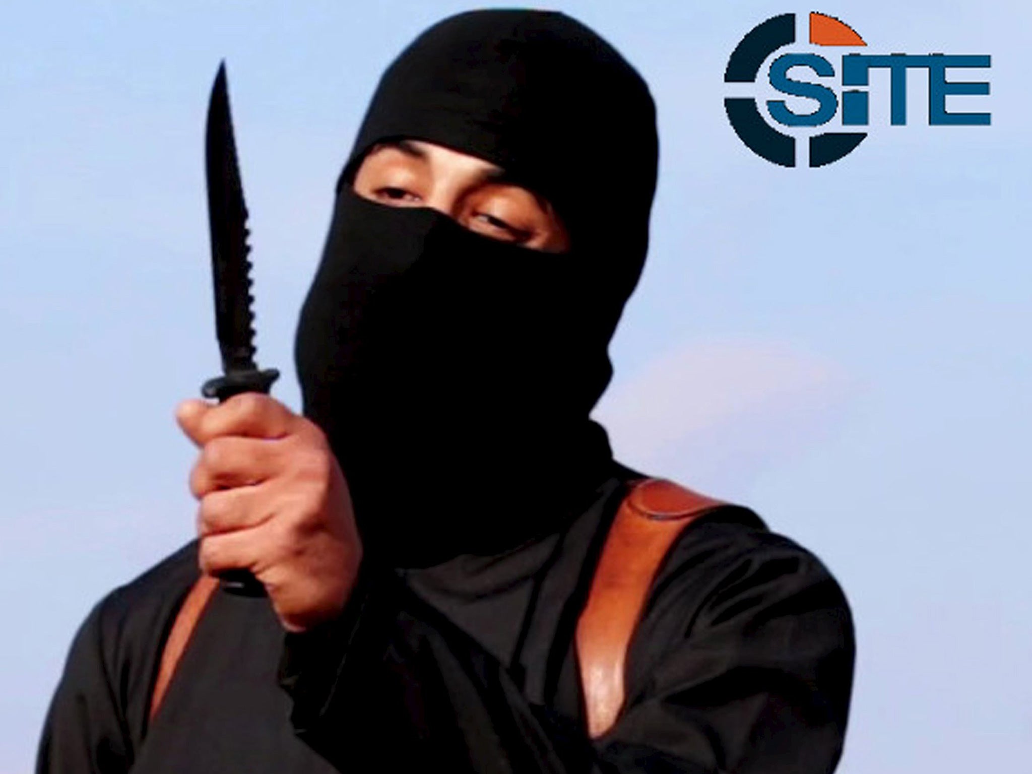 Mohammed Emwazi brandishes a knife in this still file image from a 2014 video