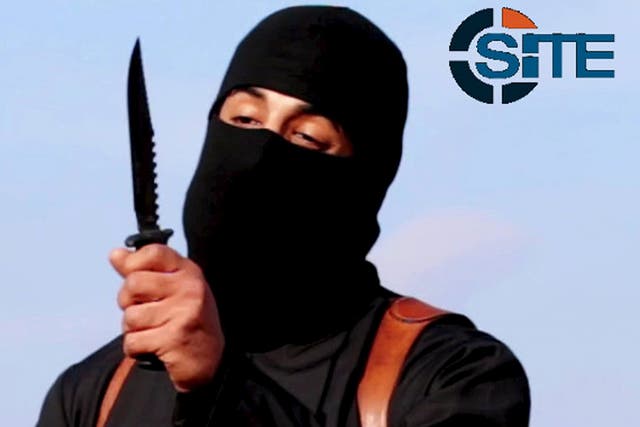 Mohammed Emwazi brandishes a knife in this still file image from a 2014 video