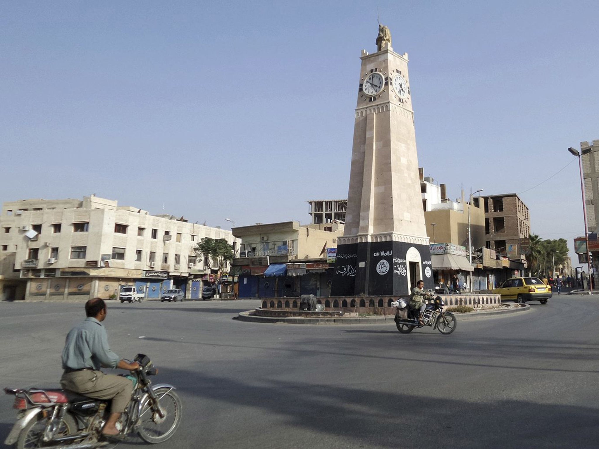 Mohammed Emwazi was killed near Clocktower Square in Raqqa, site of Isis public executions