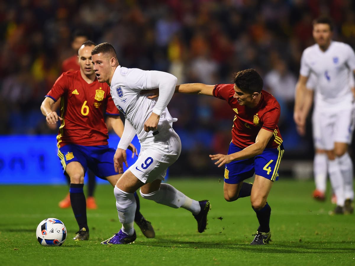 Spain vs England live Stunning strike from Mario Gaspar sends England