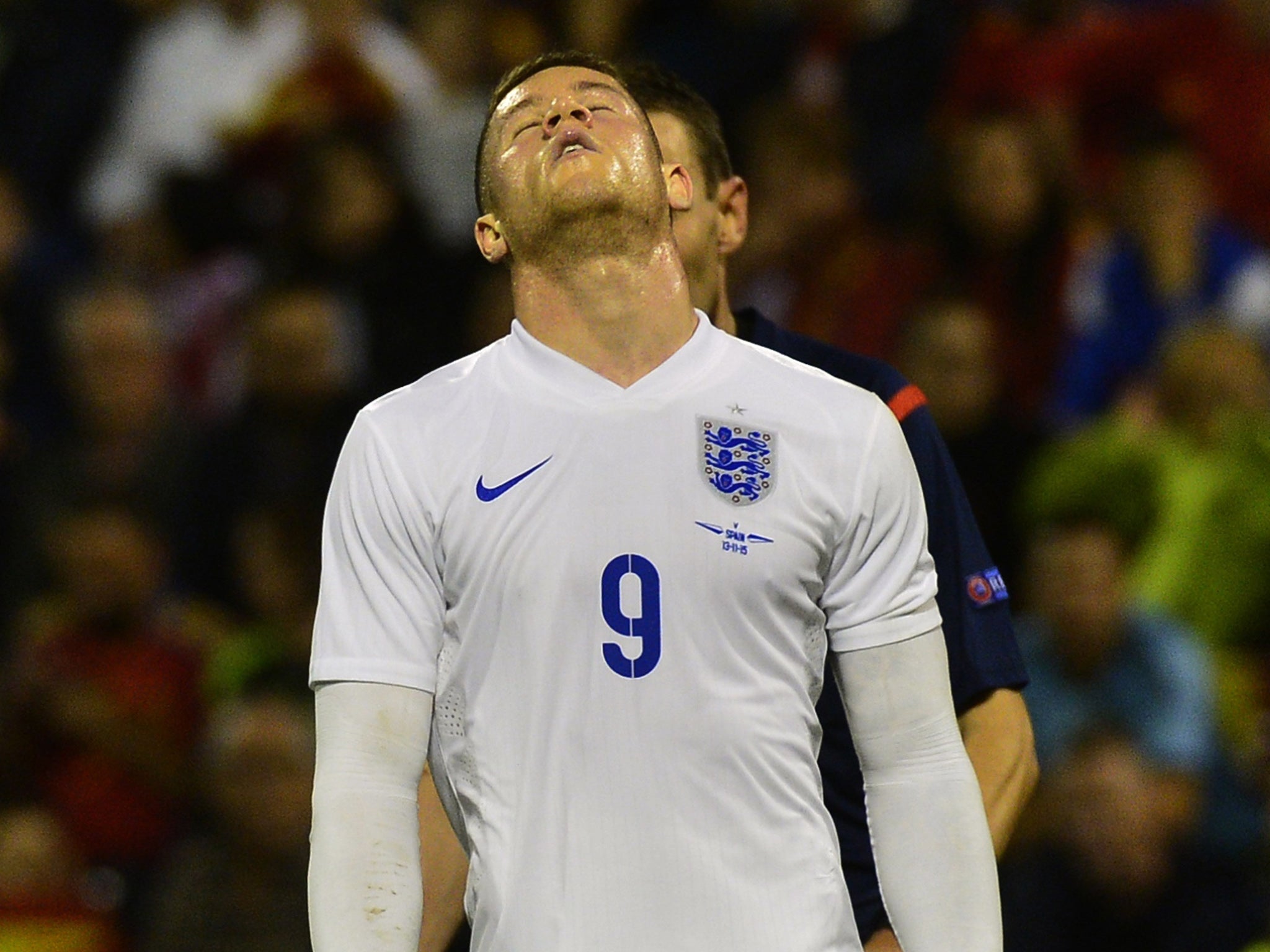 England midfielder Ross Barkley