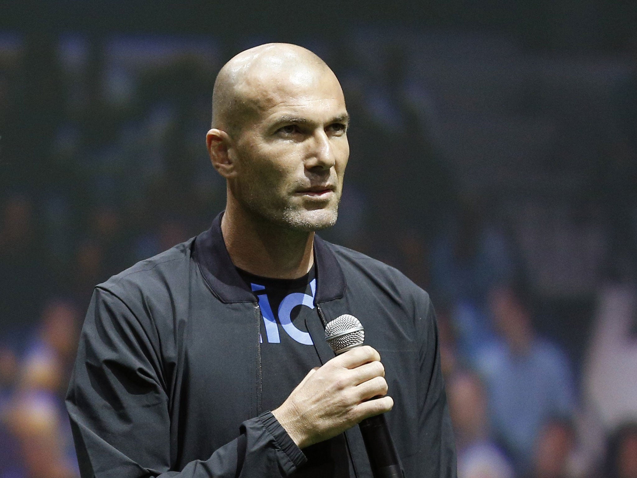 Former France international Zinedine Zidane