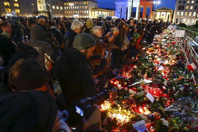 Cities around the world have poured out messages of grief and sorrow for the people of France