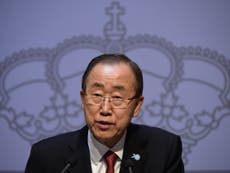 Ban Ki-moon says wave of violence in Israel and the West Bank 'bred from decades of Israeli occupation'