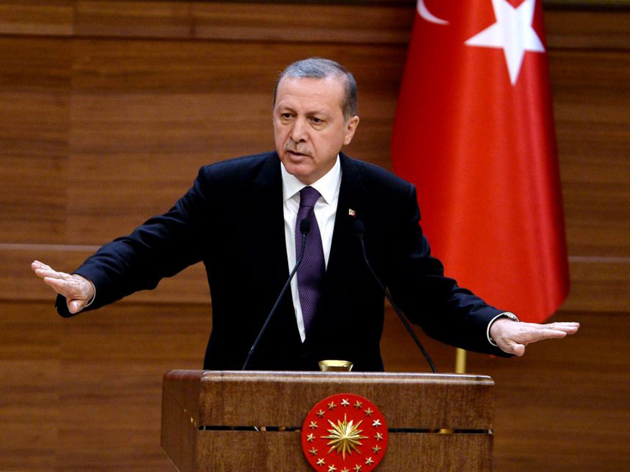 President Recep Tayyip Erdogan spoke at the G20 Leaders Summit in Antalya, Turkey