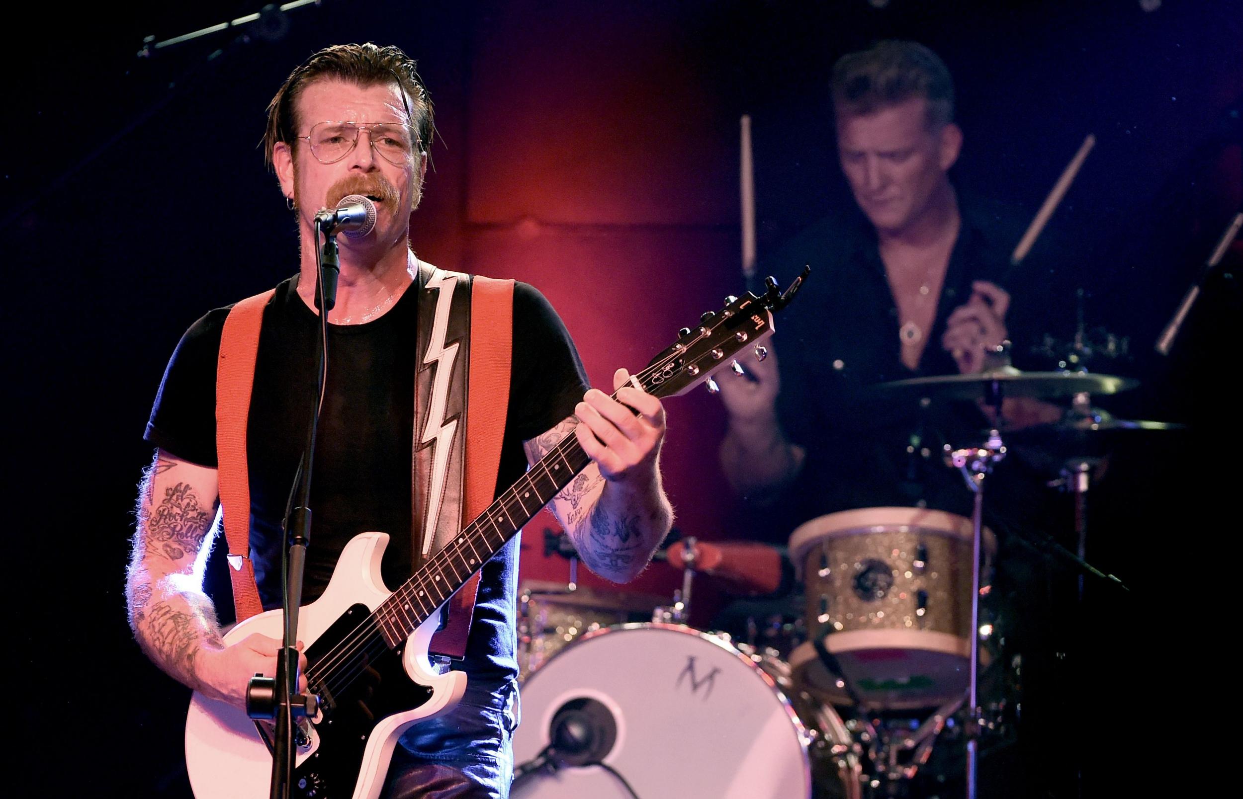 Eagles of Death Metal perform at the Teragram Ballroom on 19 October, 2015