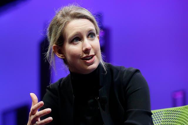 Ms Holmes had claimed Theranos' analyser could run dozens of diagnostic tests on just a single drop of blood