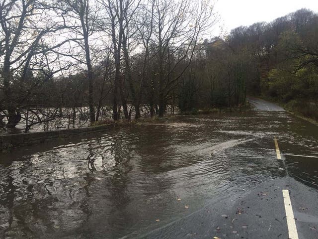 Roads have flooded across the UK