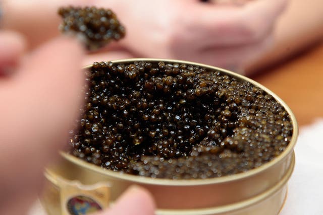 Exports of caviar from Iran fell to just 1 ton in 2014 due to dwindling fish stocks and trade sanctions imposed in response to Tehran’s nuclear programme
