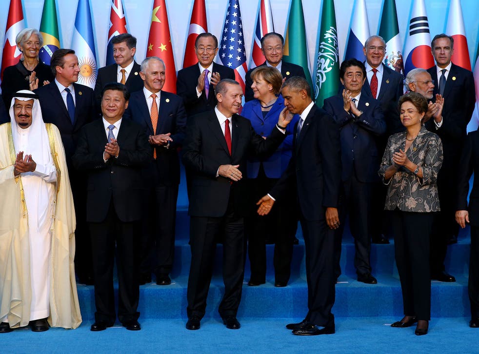 The G20 leaders meet in Antalya, Turkey