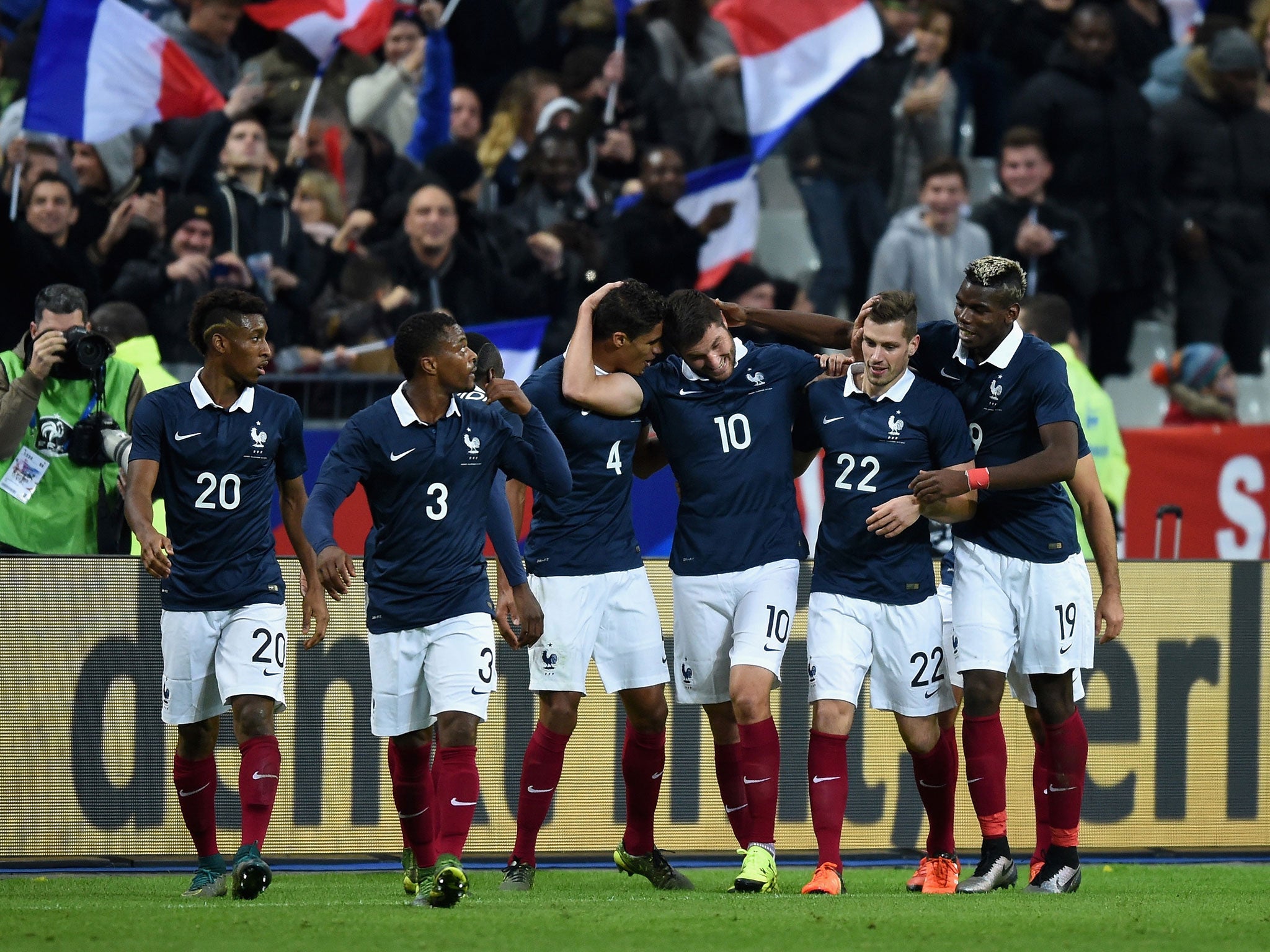 FFF president Noel Le Graet did not consult the Franch players over the decision to play England