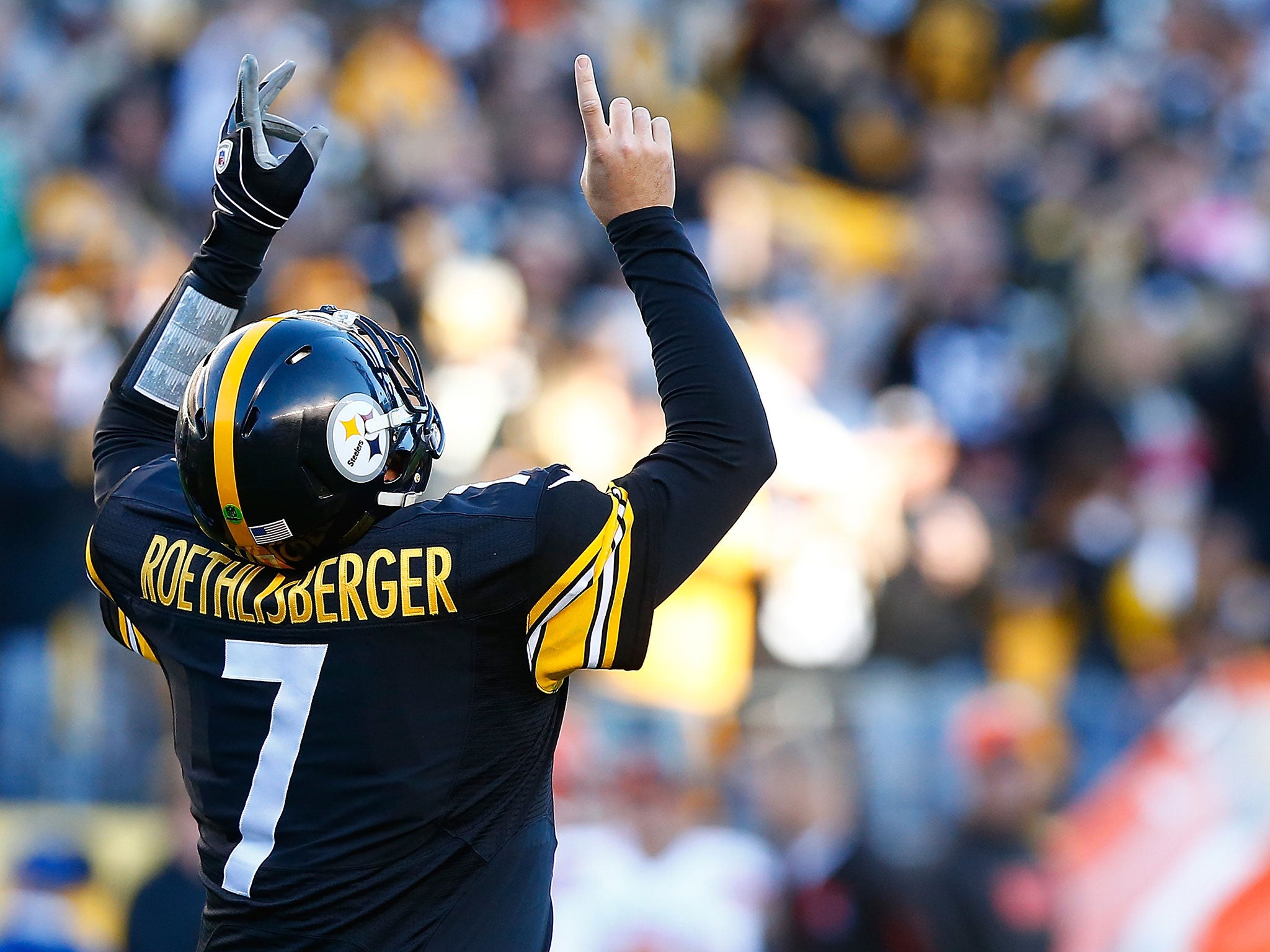 Ben Roethlisburger returned for the Pittsburgh Steelers after suffering a knee injury early in the season