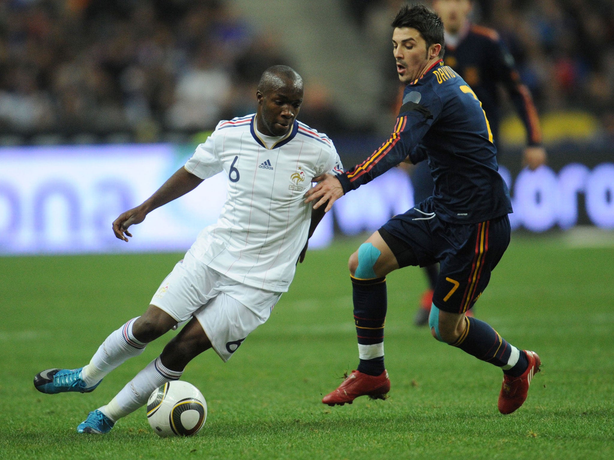 Diarra has vowed to play against England on Tuesday night (AFP/Getty)