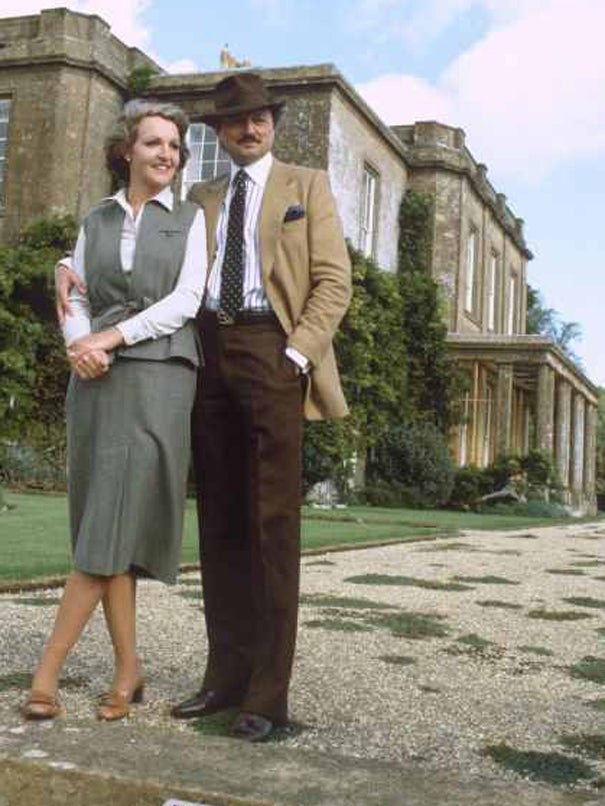 Photo by REX PENELOPE KEITH AND PETER BOWLES IN 'TO THE MANOR BORN' TV PROGRAMME