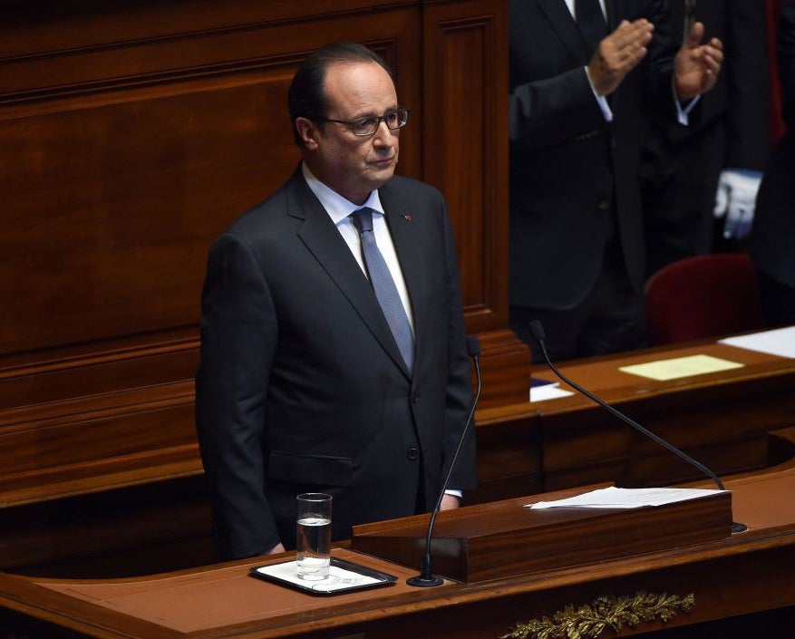 François Hollande announced a plan to extend the state of emergency for a further three months in the French parliament on Wednesday