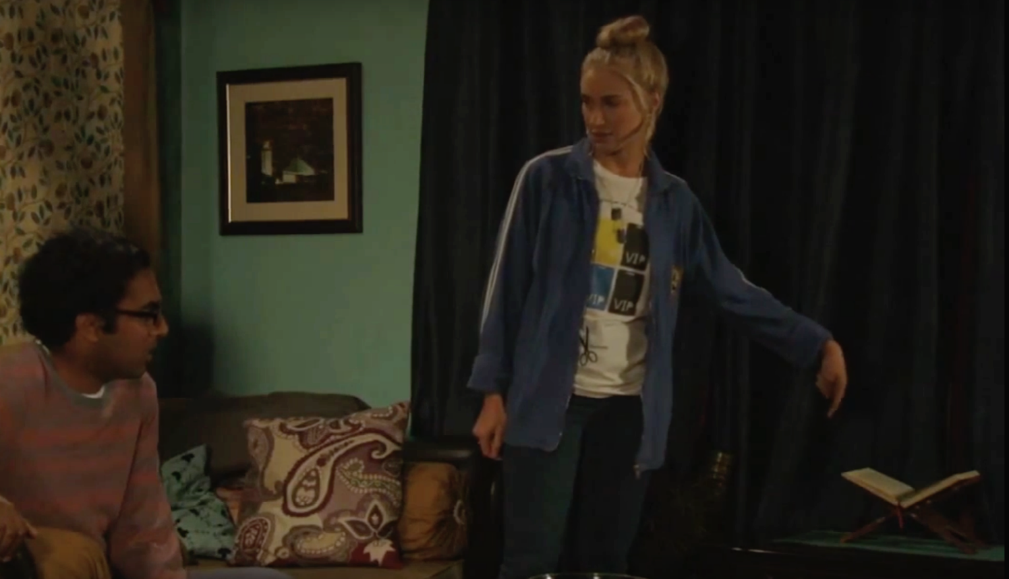 Himseh Patel and Maddy Hill as Tamwar and Nancy in EastEnders