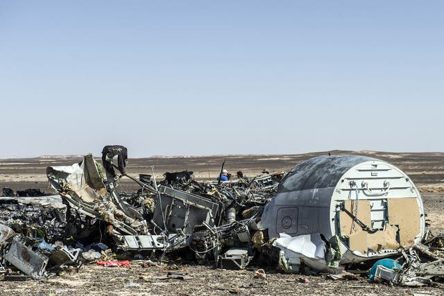 224 people died when their Metrojet charter flight crashed