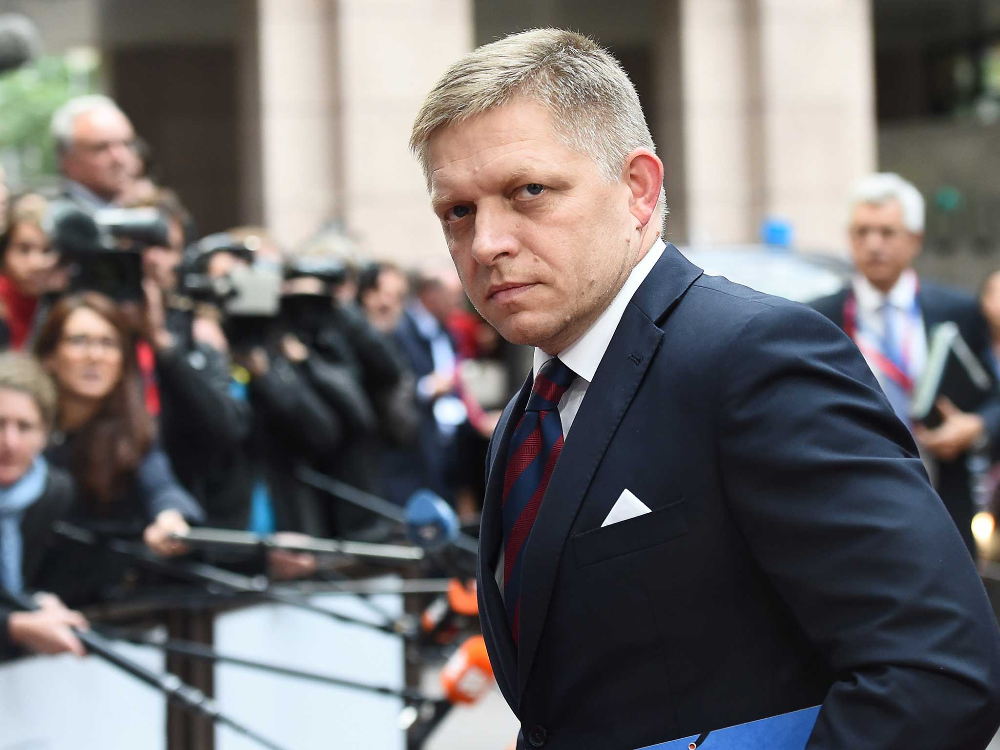 Mr Fico has said there are no mosques in Slovakia so Muslims 'would not fit in'