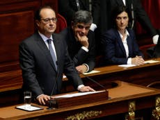 Francois Hollande's declaration of 'war' disrupts travel in France