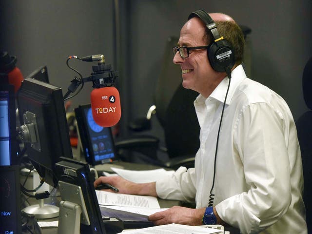 Nick Robinson Andrew Marr, Frank Gardner and George Alagiah celebrate 'still being here and still broadcasting”