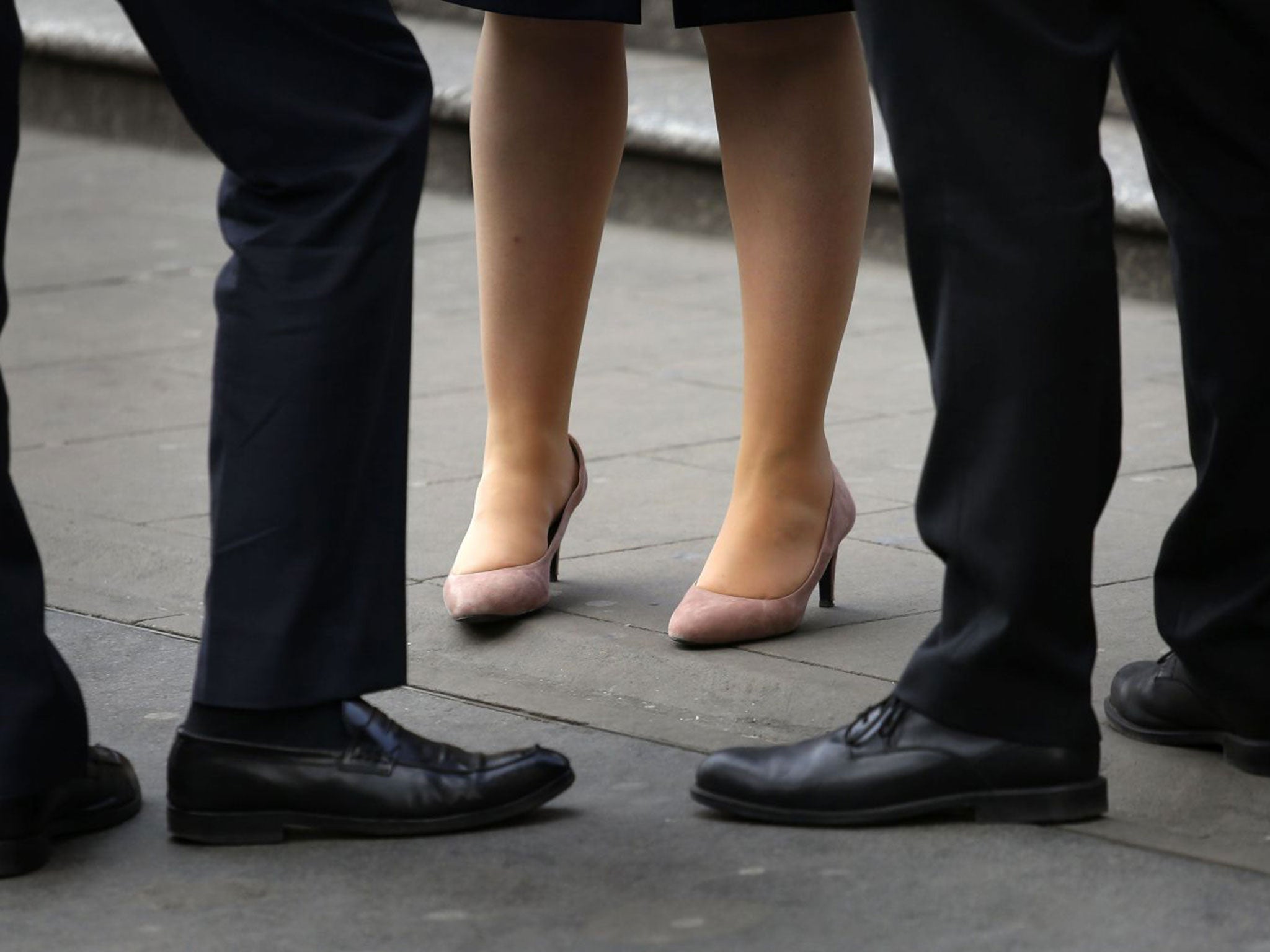 High heels in the workplace: Why do women have to wear high heels