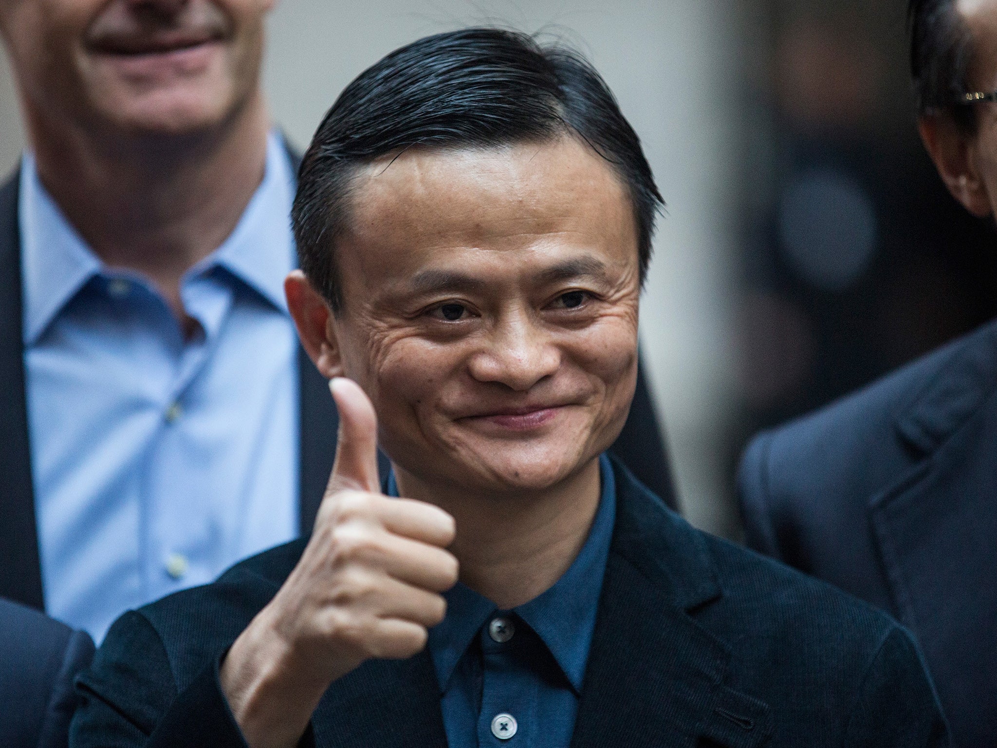 Jack Ma's comments came as Alibaba provided its first financial forecast since going public in 2014