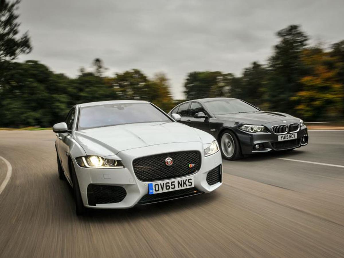 Jaguar XF vs BMW 5 Series: Two big-hitters face off | The Independent ...
