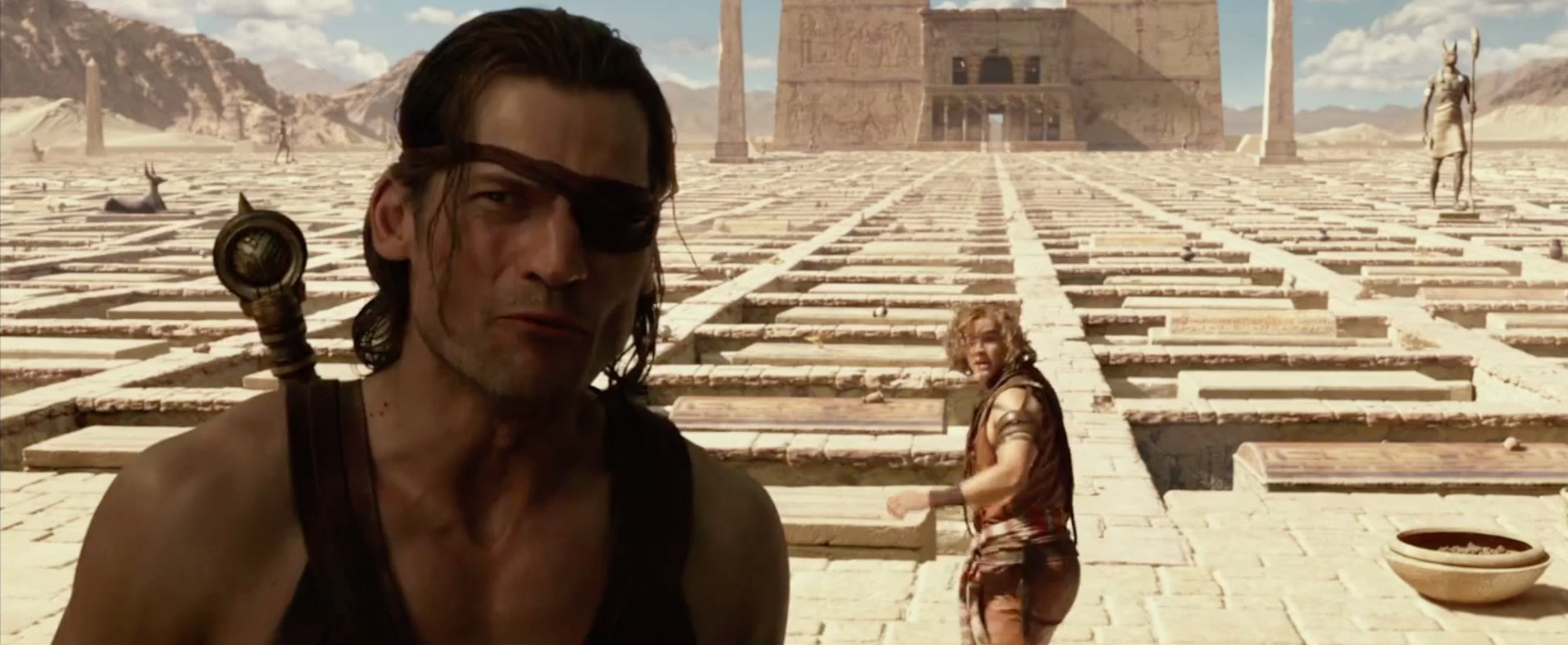 Shot from Gods of Egypt's trailer