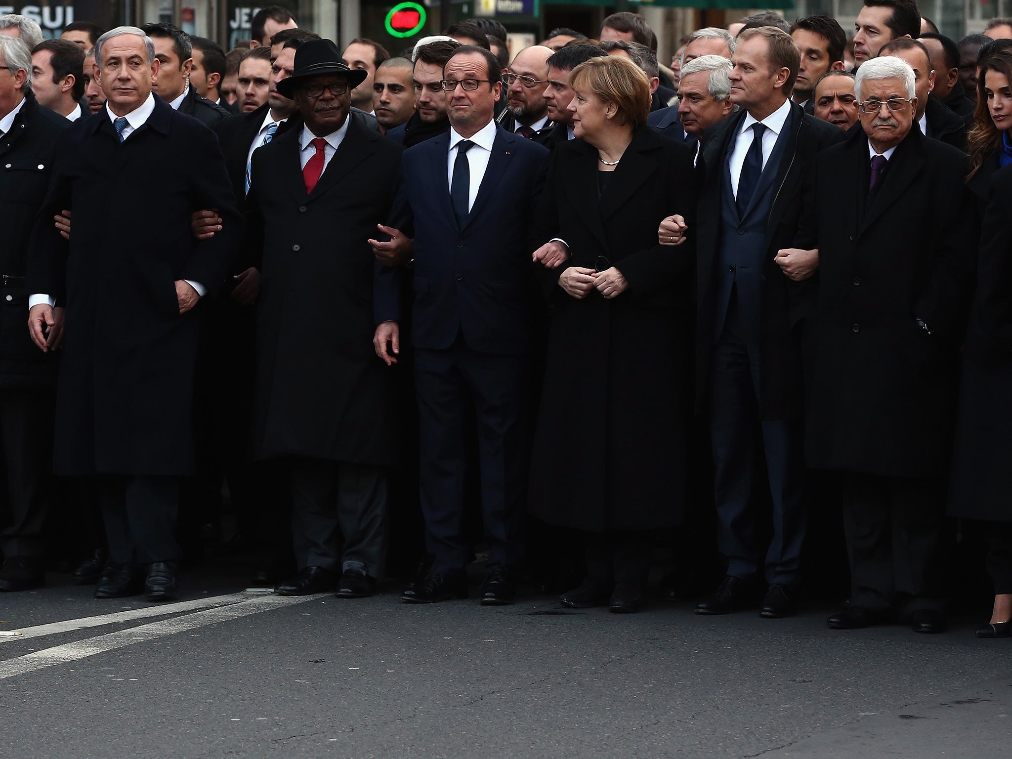 World leaders congregate in Paris
