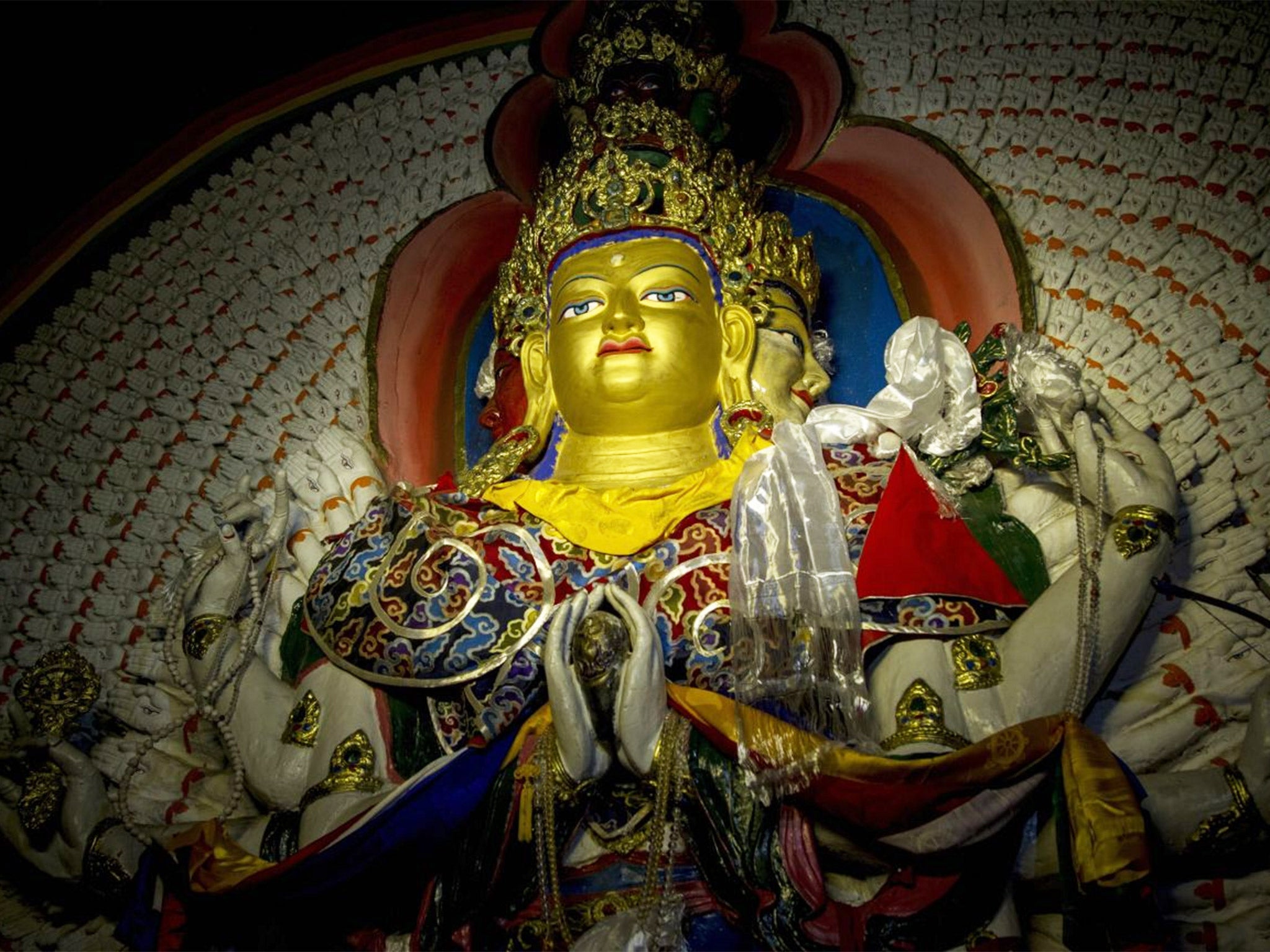 A Buddha from the Samye monastery