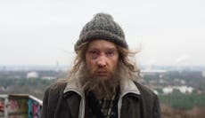 See Cate Blanchett transformed into homeless man