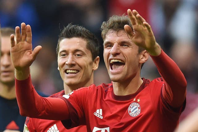 Muller, who came through Bayern’s youth system, has made 400 appearances for the first team
